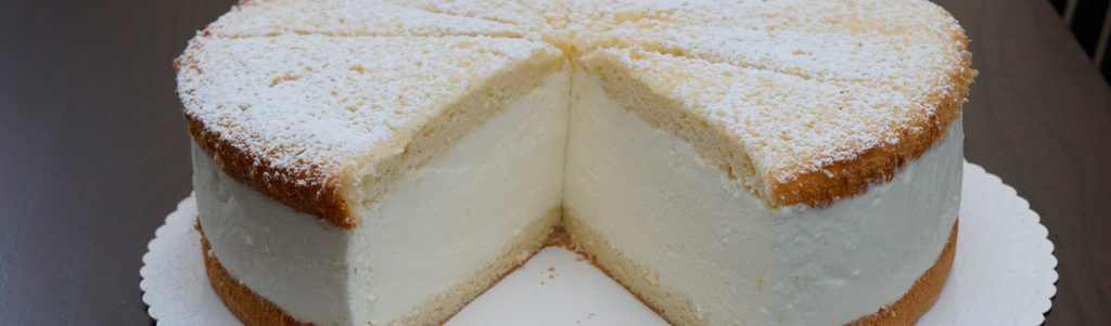 Käse-Sahne Torte nach klassischer Art - Leckergebacken